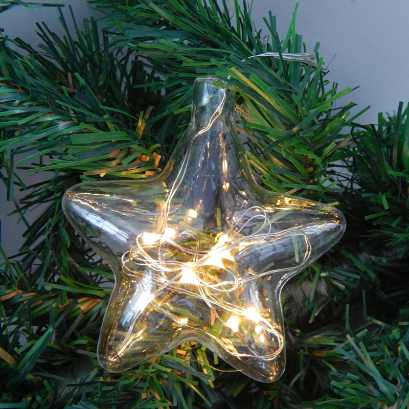 Pendant Lighting Christmas Decor - 8pcs/pack 8.5*9cm Lighting Series Star Shaped