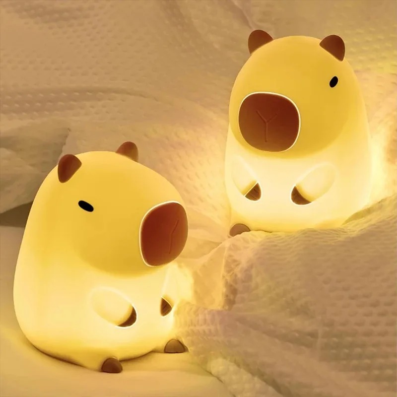 Decor Lighting Sales - Cute Pet Capybara Night Light Cartoon