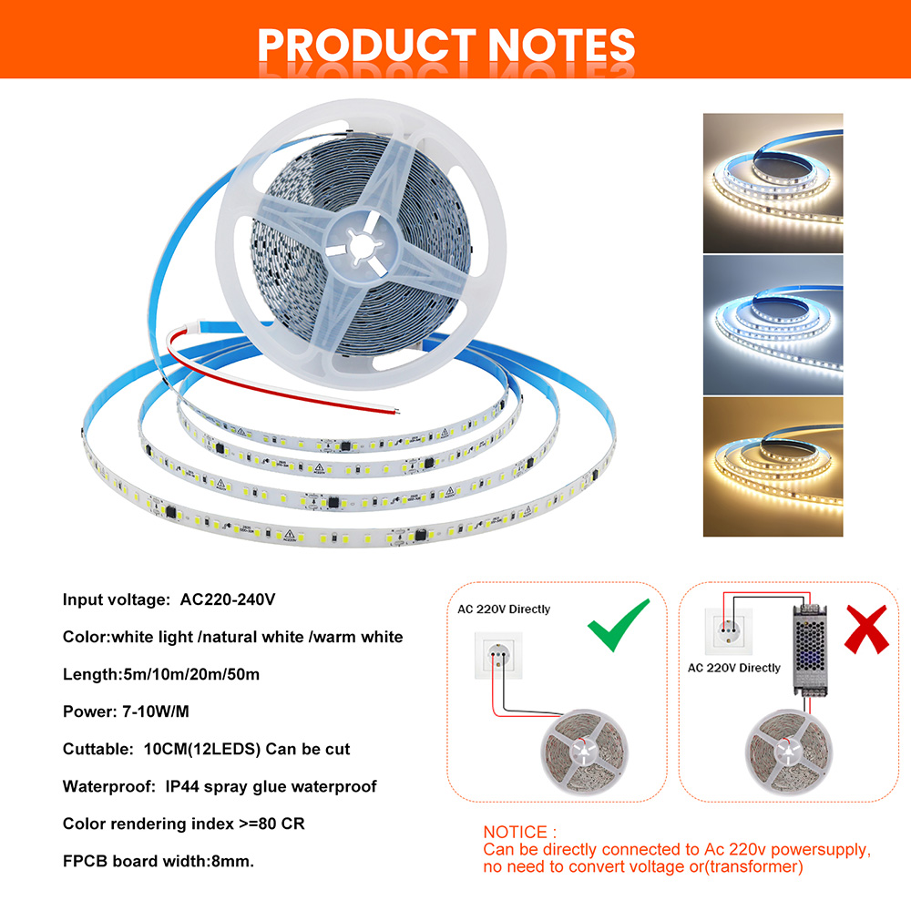 5m 10m 20m 50m Led Strip Light - đánh giá và giá Decor Lighting Hours