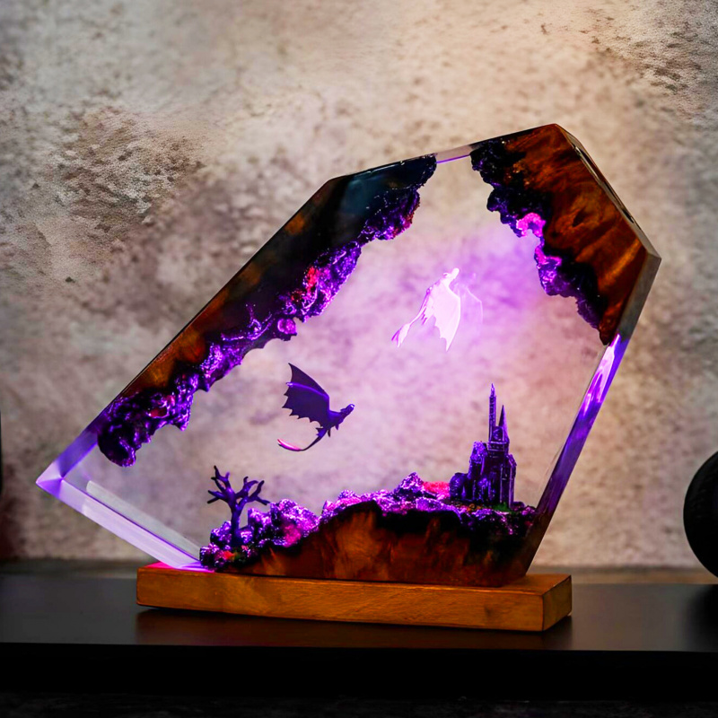 Creative Resin Night Light Bed - đánh giá và giá Decor Lighting Sales