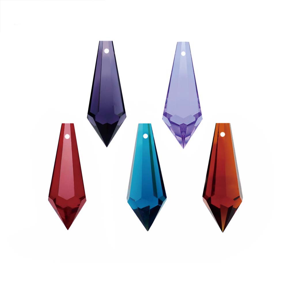 38mm Mix Sắc Màu Pha Lê Icicle - đánh giá và giá Pendant Lighting Christmas Decor