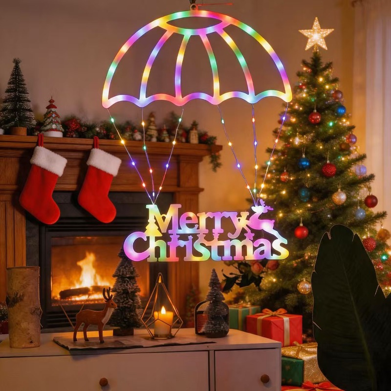 String Lights LED Santa Parach - đánh giá và giá Pendant Lighting Christmas Decor
