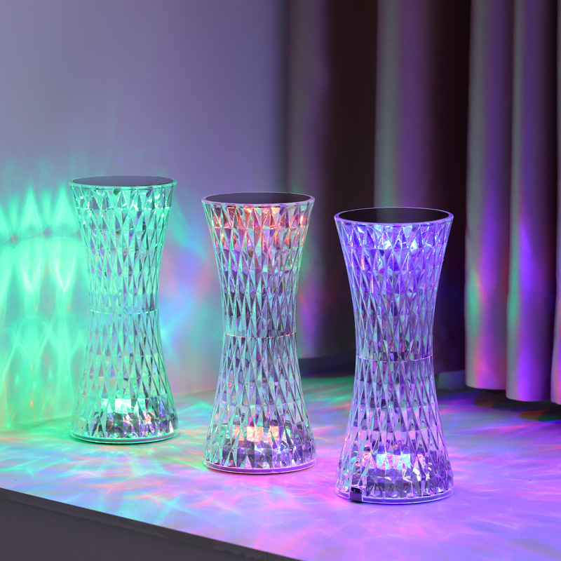 Crystal Bedside Table Lamps Xm - đánh giá và giá Decor Lighting Table Lamps