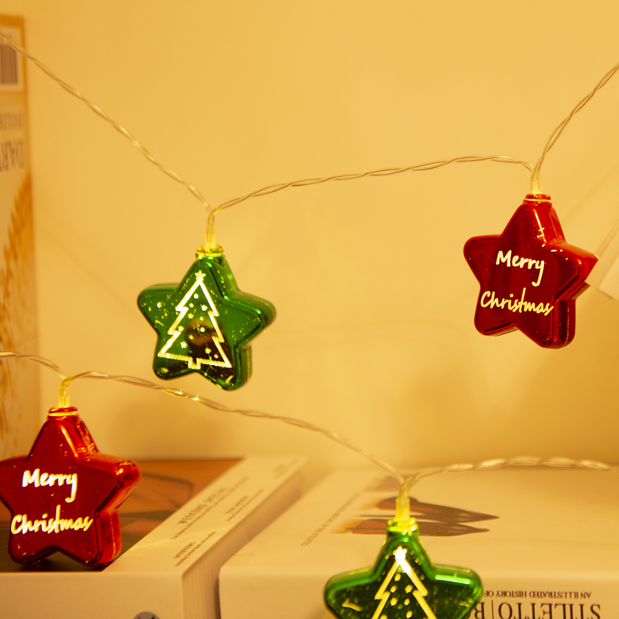 LED Christmas electroplated ba - đánh giá và giá Pendant Lighting Christmas Decor