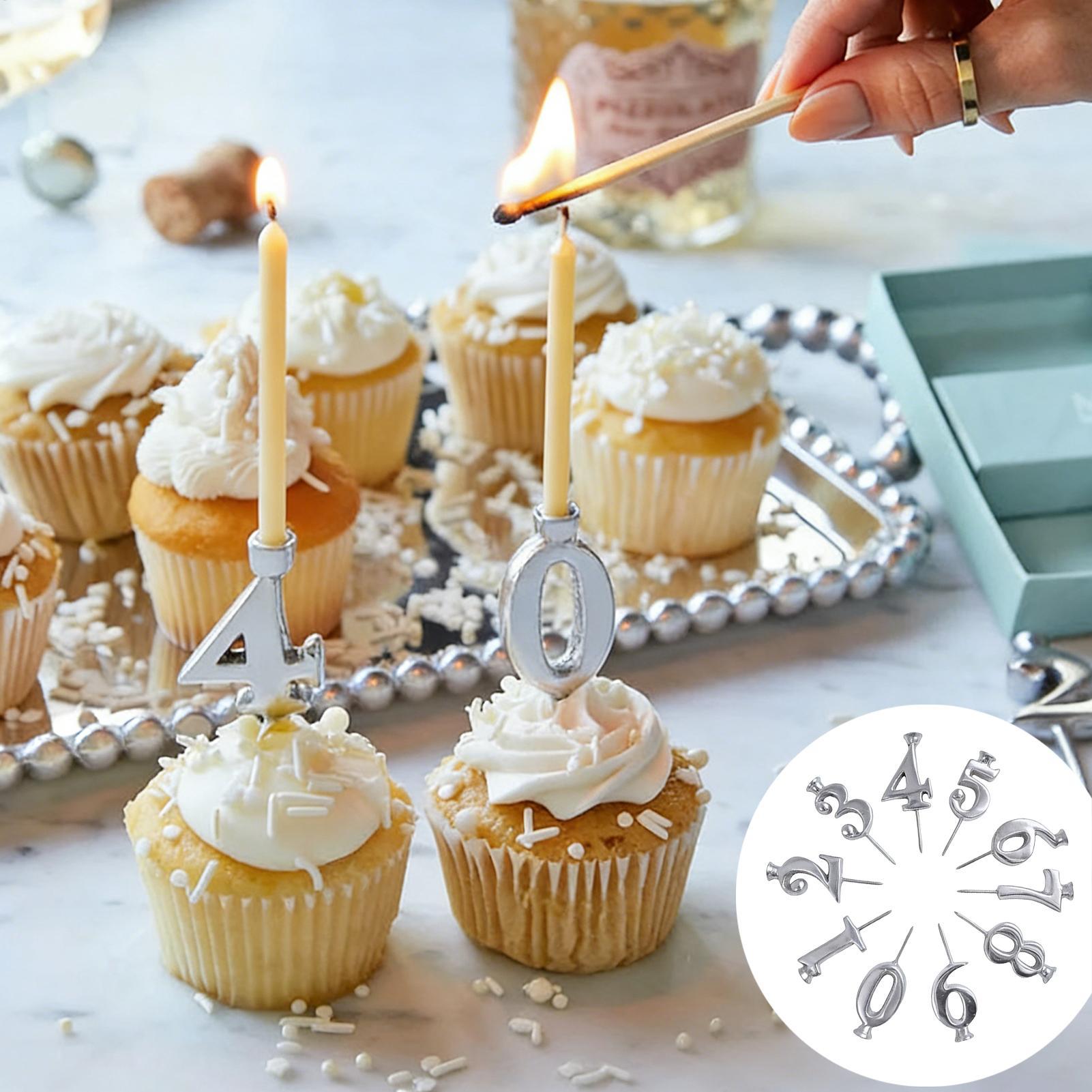 Reusable numbers birthday cand - đánh giá và giá Candle Holder Set
