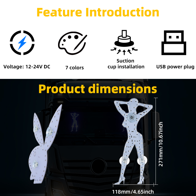 CF Hot Sale LED Trucker Decora - đánh giá và giá Decor Lighting Sales