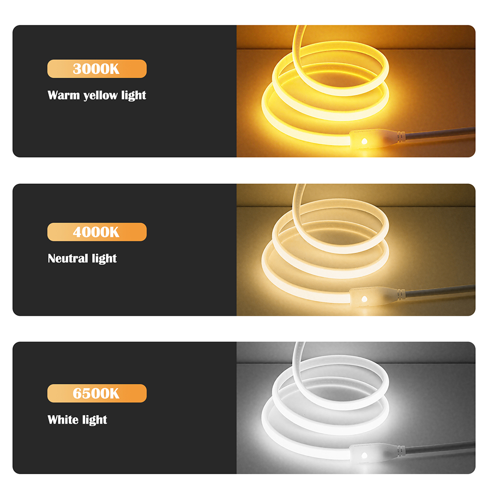 220V Switch Power COB LED Neon - đánh giá và giá Decor Lighting Hours