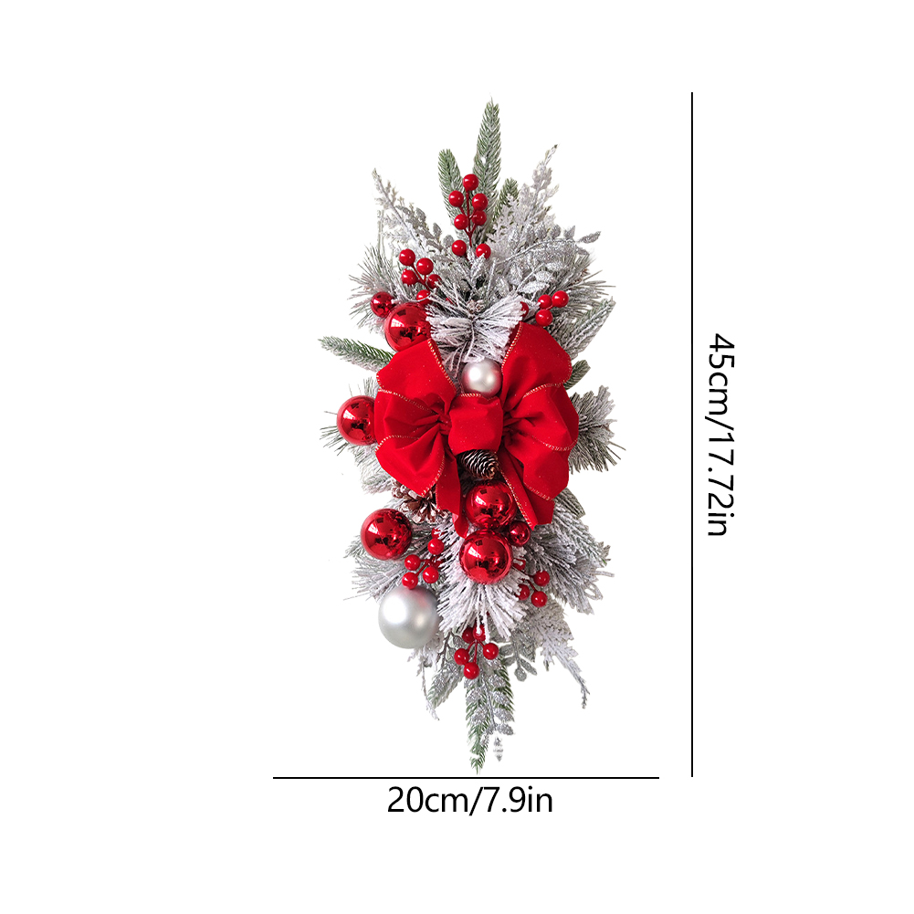 45CM Christmas Wreath Pendant  - đánh giá và giá Pendant Lighting Christmas Decor
