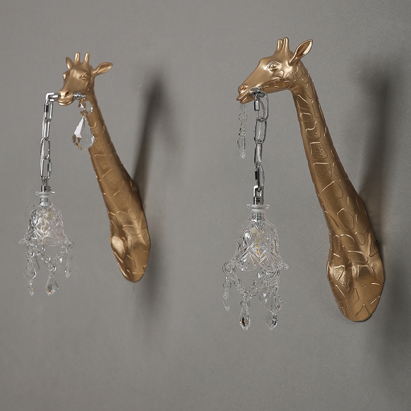 Resin Giraffe Led Wall Lamp fo - đánh giá và giá Decor Lighting Sales
