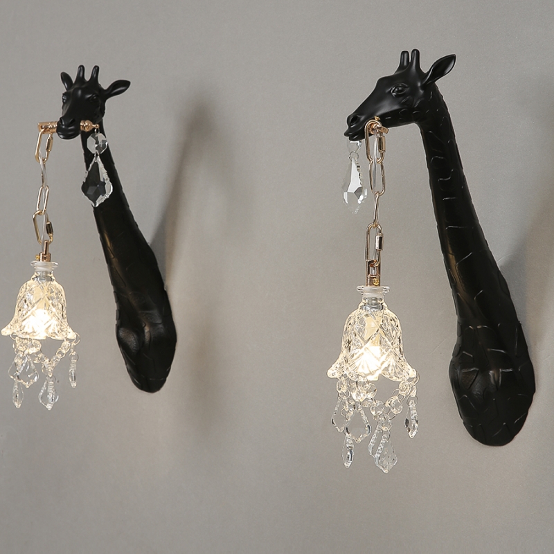 Resin Giraffe Led Wall Lamp fo - đánh giá và giá Decor Lighting Sales