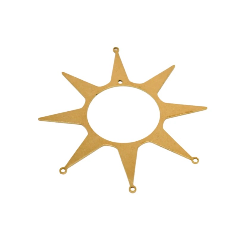 Brass Unplated Sun Pendant DIY - đánh giá và giá Pendant Lighting Christmas Decor