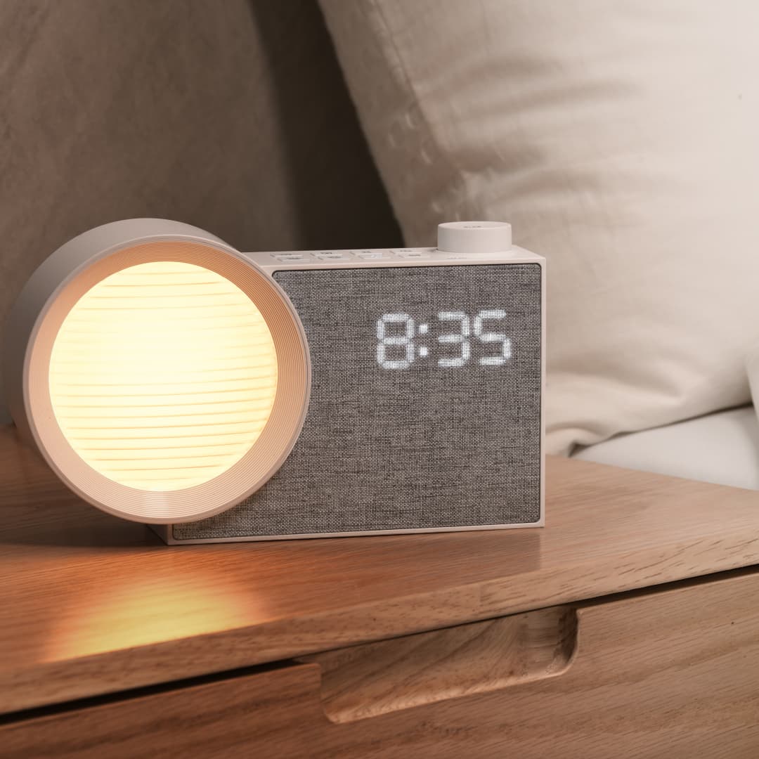 WILIT LED Night Light Alarm Cl - đánh giá và giá Decor Lighting Table Lamps
