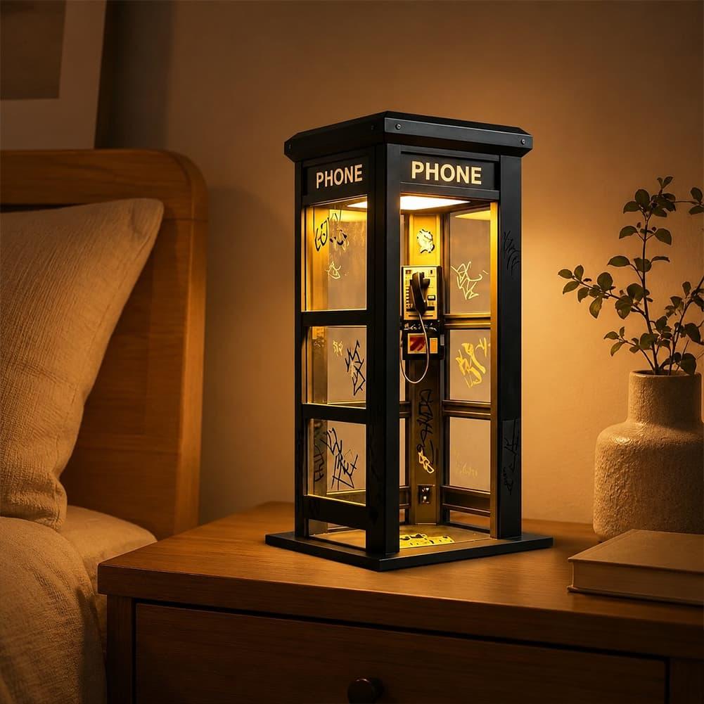 Vintage London Telephone Booth - đánh giá và giá Decor Lighting Table Lamps