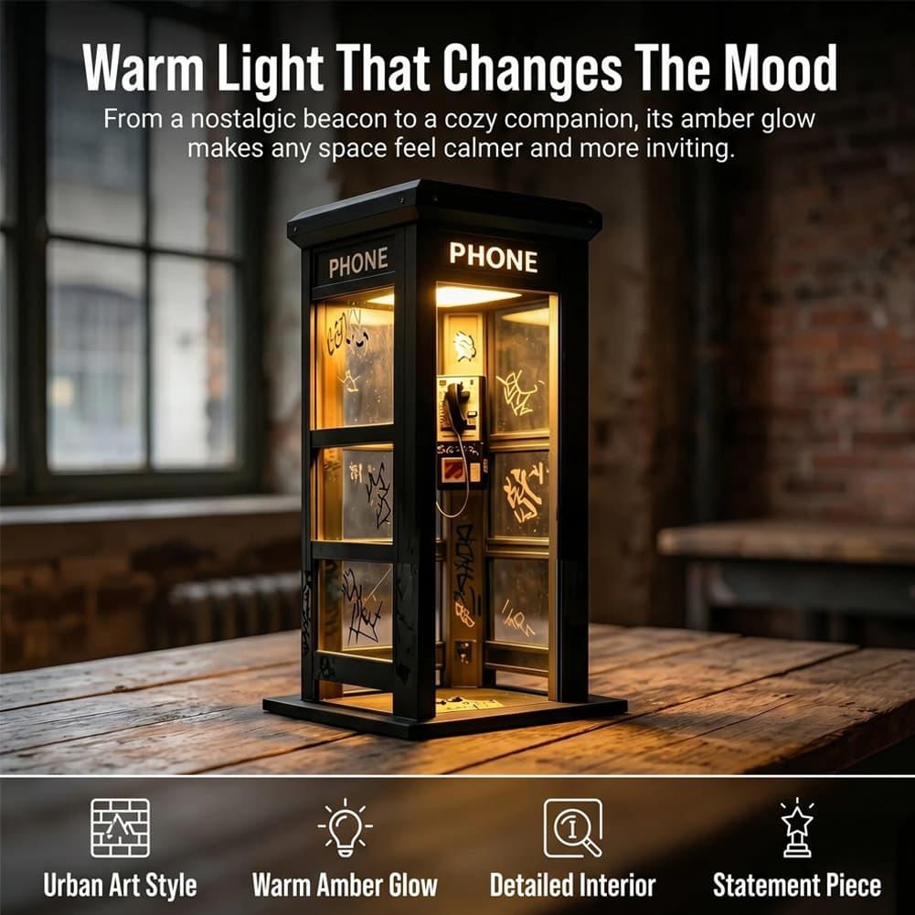 Vintage London Telephone Booth - đánh giá và giá Decor Lighting Table Lamps