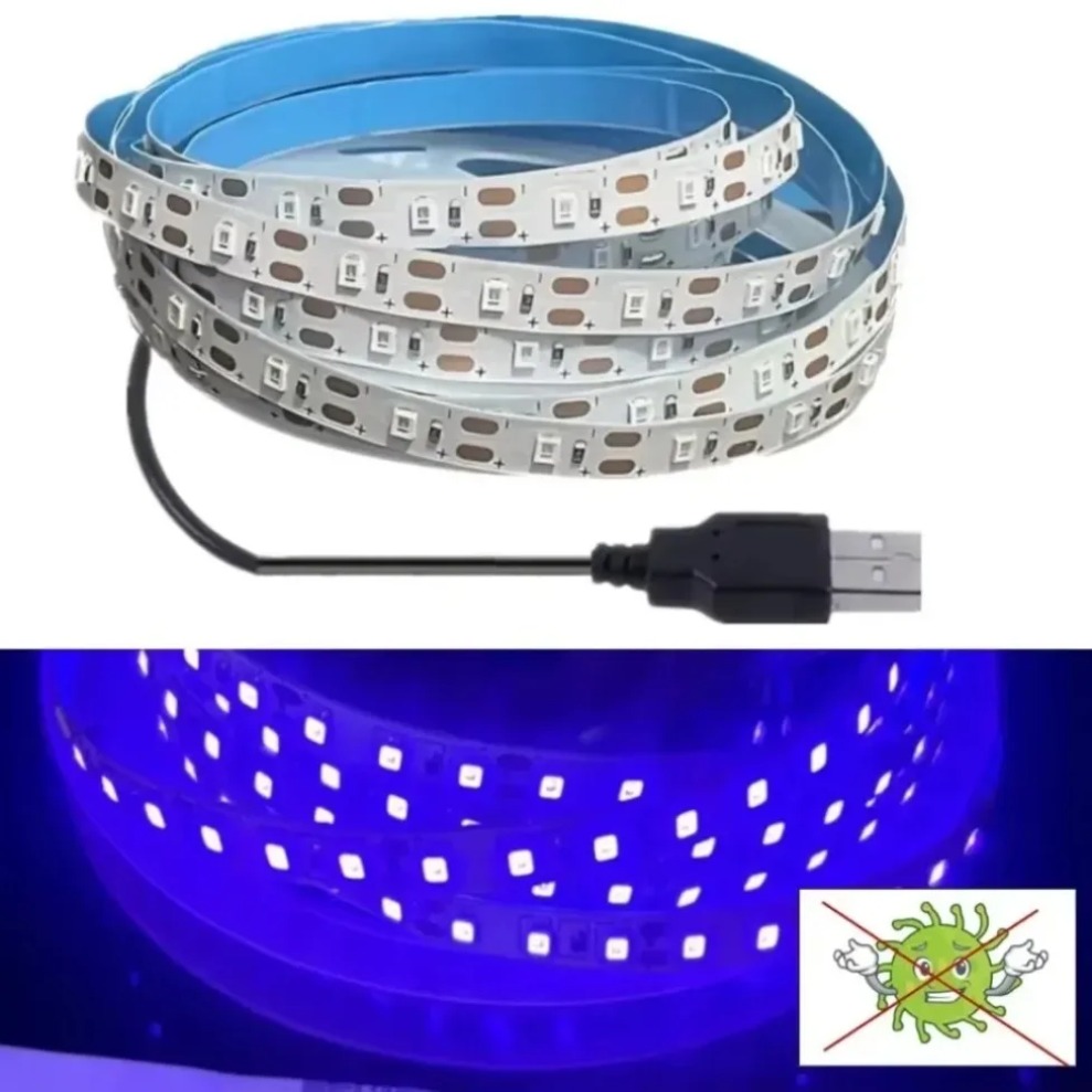 UV LED Strip SMD2835 DC5V 395- - đánh giá và giá Decor Lighting Hours