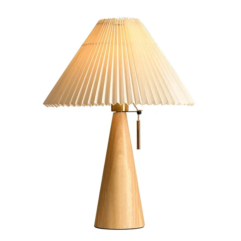 Retro Pleated Table Lamp Nordi - đánh giá và giá Decor Lighting Table Lamps