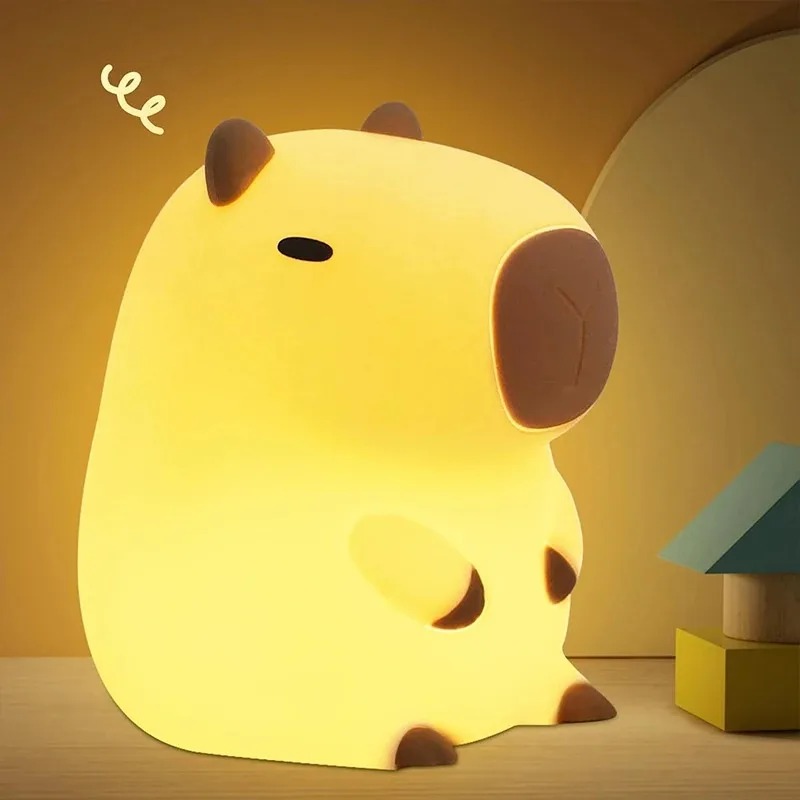 Cute Pet Capybara Night Light  - đánh giá và giá Decor Lighting Sales