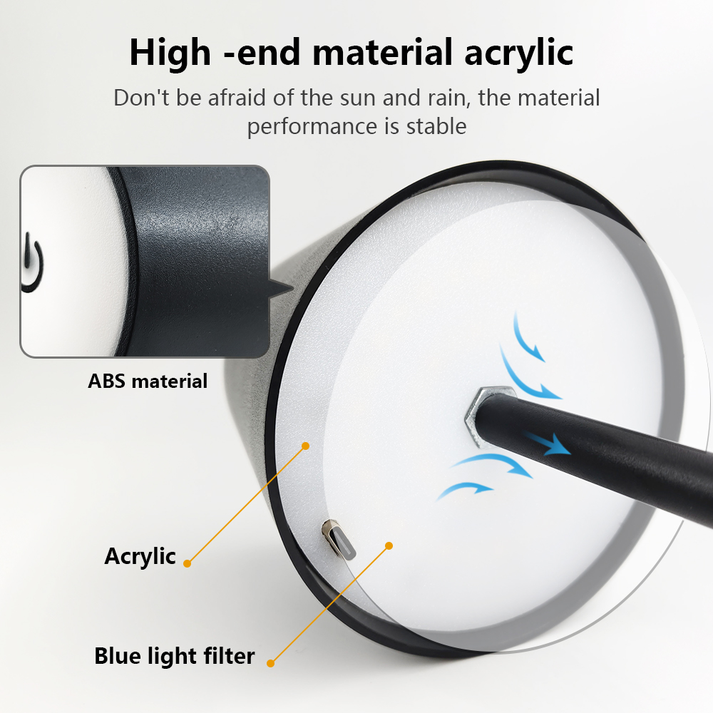 LED Rechargeable Desk Light Wi - đánh giá và giá Decor Lighting Table Lamps